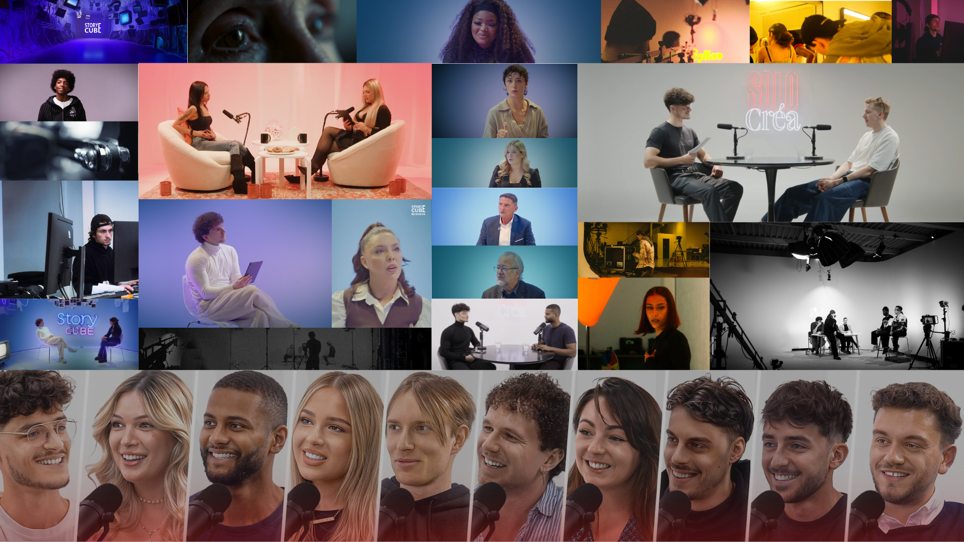 Journée de tournage en studio Creative Prods